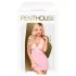 Penthouse Sweet & Spicy - komplet bielizny koronkowej z chokerem - różowy - M/L