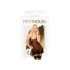 Penthouse Guilty Icon - sukienka z pasem do pończoch i stringi (czarne) - L/XL