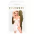 Penthouse - babydoll z różą - biały komplet bielizny - M/L