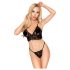Penthouse Double Spice – koronkowy biustonosz (czarny)