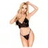 Penthouse Double Spice - komplet bielizny - koronkowy biustonosz - czarny