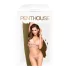 Penthouse Double Spice - komplet bielizny - koronka - nude