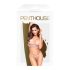 Penthouse Double Spice - komplet bielizny - koronka - nude - M/L