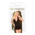 Penthouse - sukienka halter z stringami - czarna - L/XL