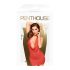 Penthouse Heart Rob - sukienka halter i stringi (czerwone) - L/XL