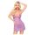 Penthouse Bedtime Story - koszula nocna i stringi (fioletowe)