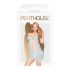 Penthouse Naughty Doll - koronkowa sukienka i stringi (niebieskie) - M/L