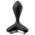 Satisfyer - wibrujący korek analny akumulatorowy - czarny