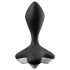Satisfyer Rewolucja - czarny wibrator analny akumulatorowy
