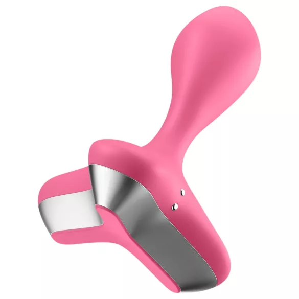 Satisfyer - wibrator analny akumulatorowy - różowy