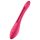 Satisfyer Elastic Joy - elastyczny, akumulatorowy wibrator dla par (czerwony)