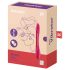 Satisfyer Elastic Joy - elastyczny, akumulatorowy wibrator dla par (czerwony)