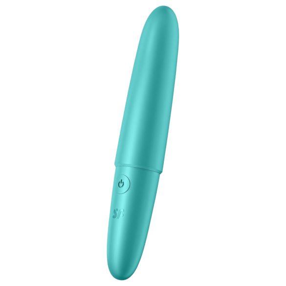 Satisfyer Ultra Power Bullet 6 – wodoodporny wibrator (turkusowy)