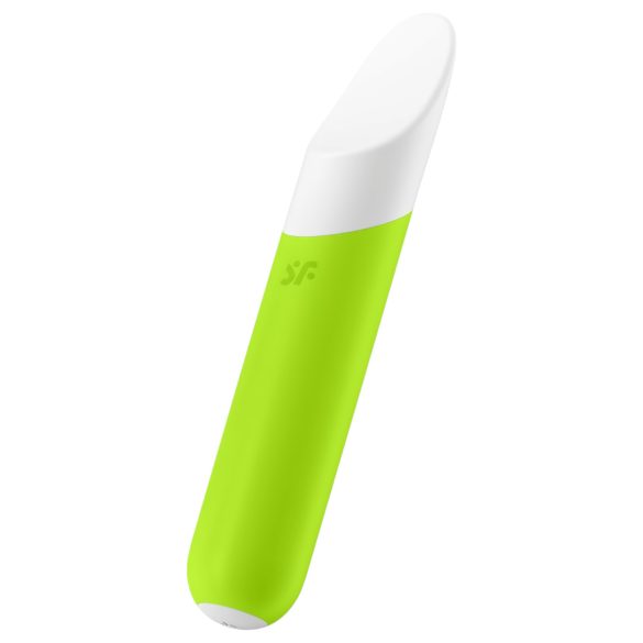 Satisfyer Ultra Power Bullet 7 - wodoodporny wibrator na łechtaczkę (zielony)