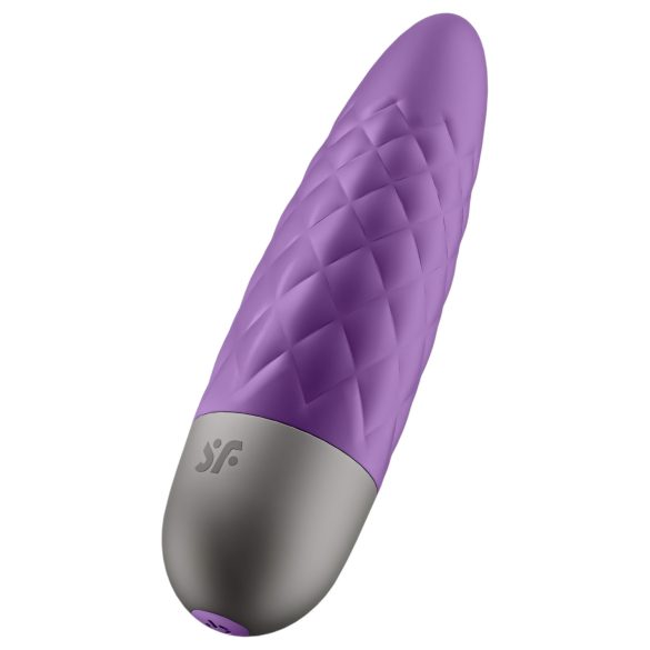 Satisfyer - wibrator mini wodoodporny z akumulatorem - fioletowy