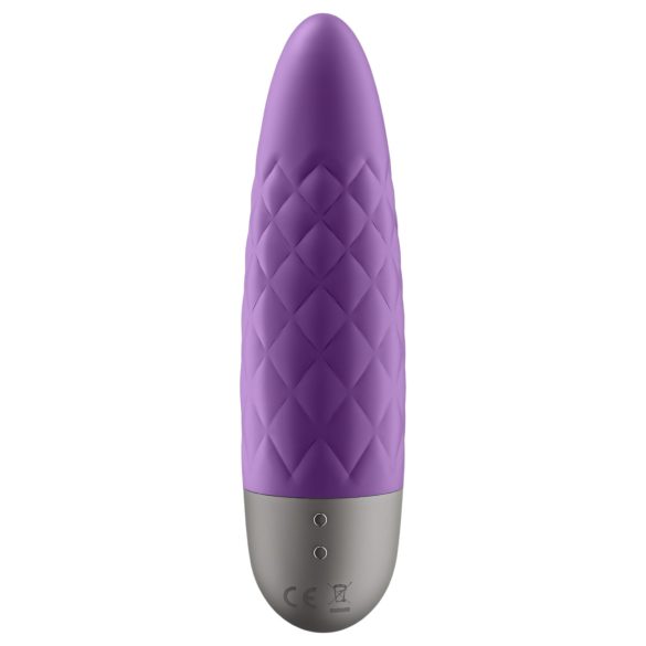 Satisfyer - wibrator mini wodoodporny z akumulatorem - fioletowy