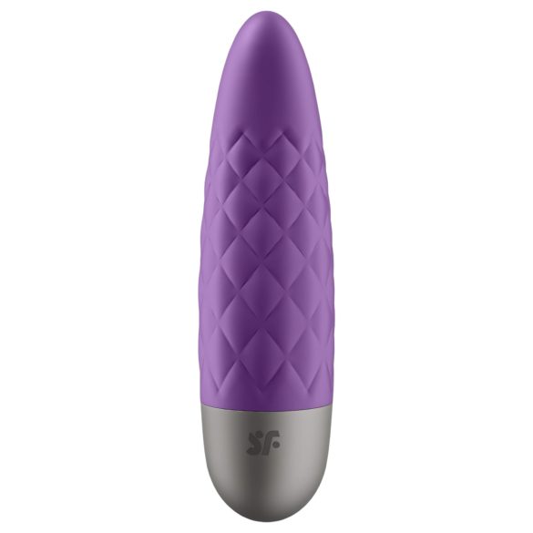 Satisfyer - wibrator mini wodoodporny z akumulatorem - fioletowy