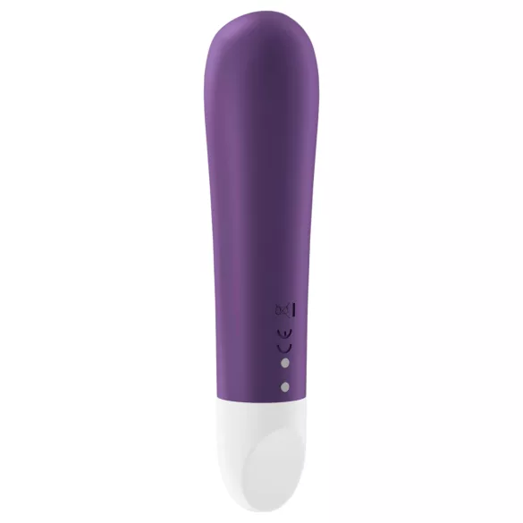 Satisfyer - mini wibrator ładowany USB - wodoodporny - fioletowy