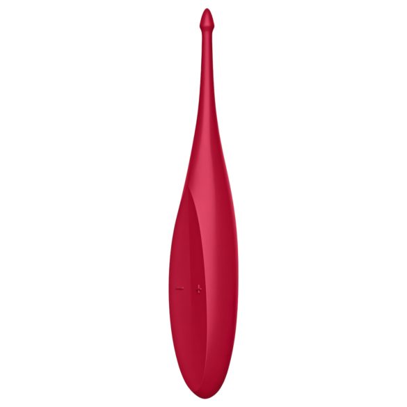 Satisfyer Twirling Fun - wodoodporny wibrator łechtaczkowy, z akumulatorem (czerwony)