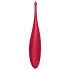 Satisfyer Twirling Fun - wodoodporny wibrator łechtaczkowy, z akumulatorem (czerwony)