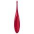 Satisfyer Twirling Fun - wodoodporny wibrator łechtaczkowy, z akumulatorem (czerwony)