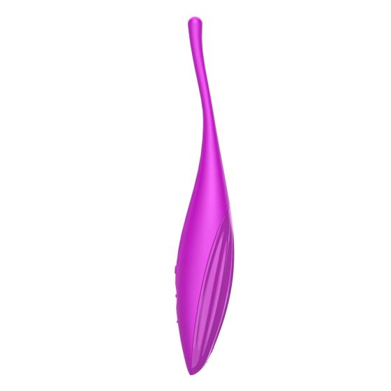 Satisfyer Twirling Joy - inteligentny, wodoodporny wibrator łechtaczkowy z możliwością ładowania (fioletowy)