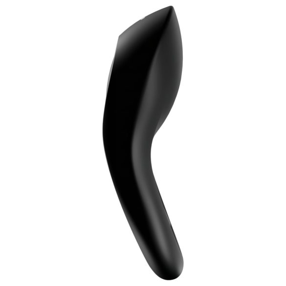 Satisfyer Legendary Duo - pierścień erekcyjny wibrujący akumulatorowy - czarny