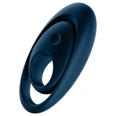   Satisfyer Glorious Duo - wibrujący pierścień na penisa (niebieski)
