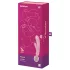 Satisfyer - wibrator punktu G i masażer łechtaczki - silikonowy - różowy
