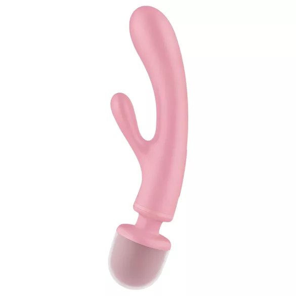 Satisfyer - wibrator punktu G i masażer łechtaczki - silikonowy - różowy