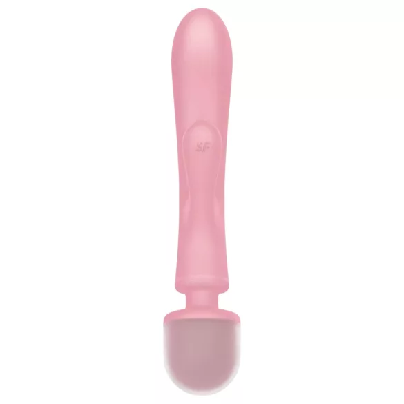 Satisfyer - wibrator punktu G i masażer łechtaczki - silikonowy - różowy