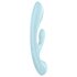 Satisfyer Triple Oh - ładowany akumulatorowo wibrator z ramieniem (niebieski)