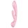 Satisfyer Triple Oh - akumulatorowy wibrator z ramieniem (różowy)