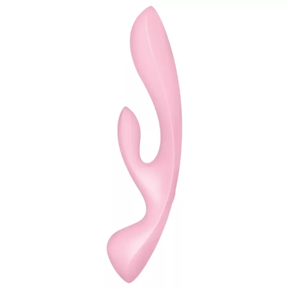 Satisfyer Triple Oh - wibrator z ramieniem do łechtaczki - bezprzewodowy
