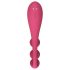 Satisfyer Tri Ball 1 - akumulatorowy, wielofunkcyjny wibrator (czerwony)