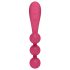 Satisfyer Tri Ball 1 - akumulatorowy, wielofunkcyjny wibrator (czerwony)