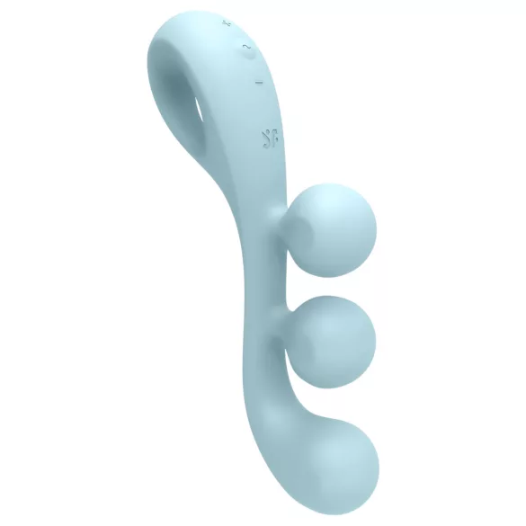 Satisfyer Tri Ball 2 - wibrator wielofunkcyjny - miętowy
