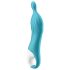 Satisfyer A-Mazing 2 - akumulatorowy wibrator na punkt A (turkusowy)