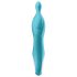 Satisfyer A-Mazing 2 - akumulatorowy wibrator na punkt A (turkusowy)