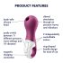 Satisfyer Lucky Libra - stymulator łechtaczki falami powietrza (fioletowy)