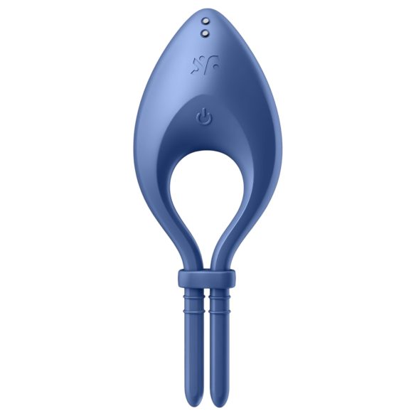 Satisfyer Bullseye - inteligentny pierścień wibrujący (niebieski)
