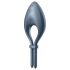 Satisfyer Bullseye - inteligentny wibrujący pierścień na penisa (szary)