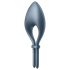 Satisfyer Bullseye - inteligentny wibrujący pierścień na penisa (szary)