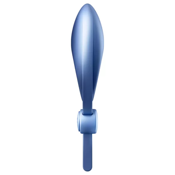 Satisfyer Sniper - akumulatorowy, wibrujący pierścień na penisa (niebieski)