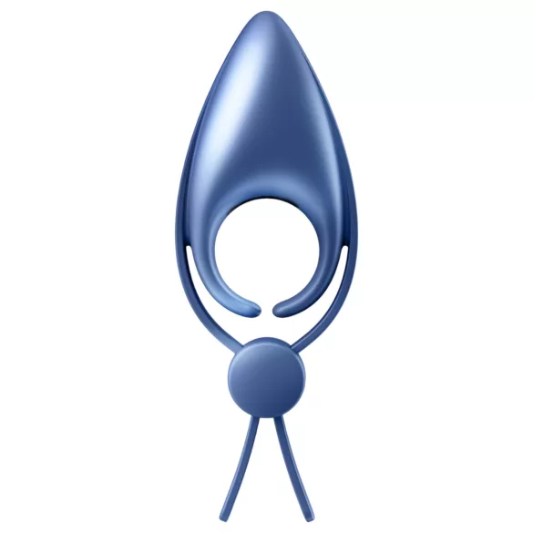 Satisfyer Sniper - akumulatorowy, wibrujący pierścień na penisa (niebieski)