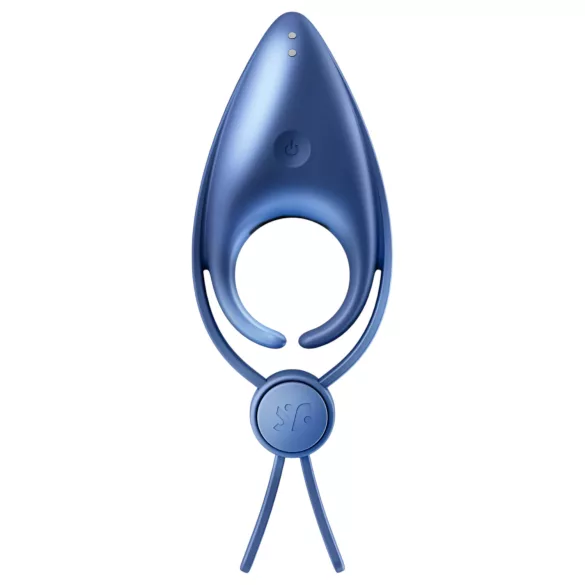 Satisfyer Sniper - akumulatorowy, wibrujący pierścień na penisa (niebieski)