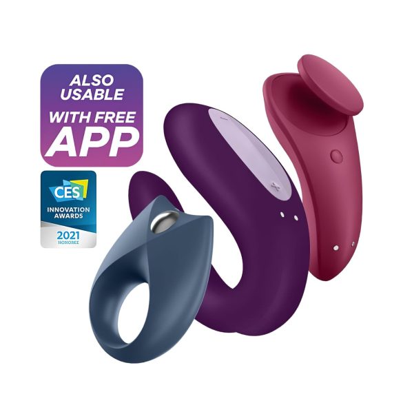 Zestaw Partnerów Satisfyer 3 - inteligentny zestaw wibratorów (3 części)