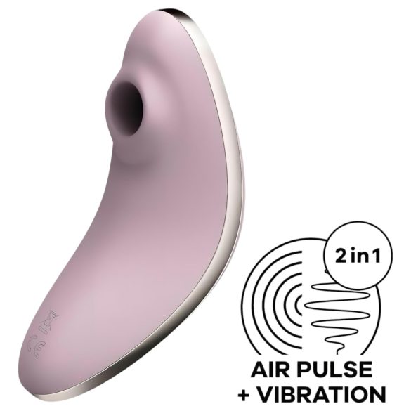 Satisfyer Vulva Lover 1 - wibrator do łechtaczki na fale powietrzne - fioletowy