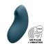 Satisfyer Vulva Lover 2 - akumulatorowy stymulator łechtaczki z falą powietrzną (niebieski)