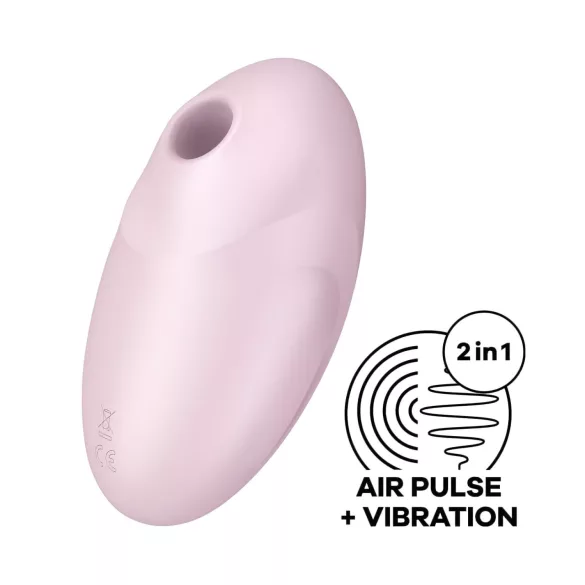 Satisfyer Vulva Lover 3 - stymulator łechtaczki pulsacyjny bezprzewodowy różowy